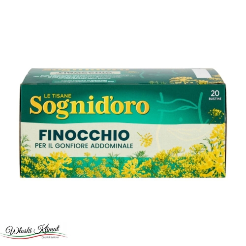 Herbata ziołowa koper włoski Finocchio Sognidoro 40g  EAN: 8000050015162