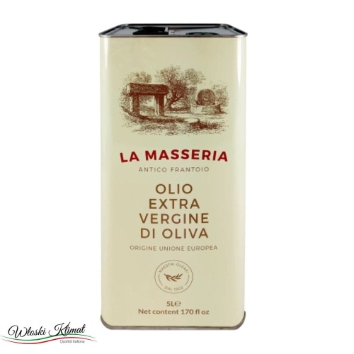 Oliwa z oliwek Extra Vergine La Masseria LEVANTE 5L EAN: 8011845000959