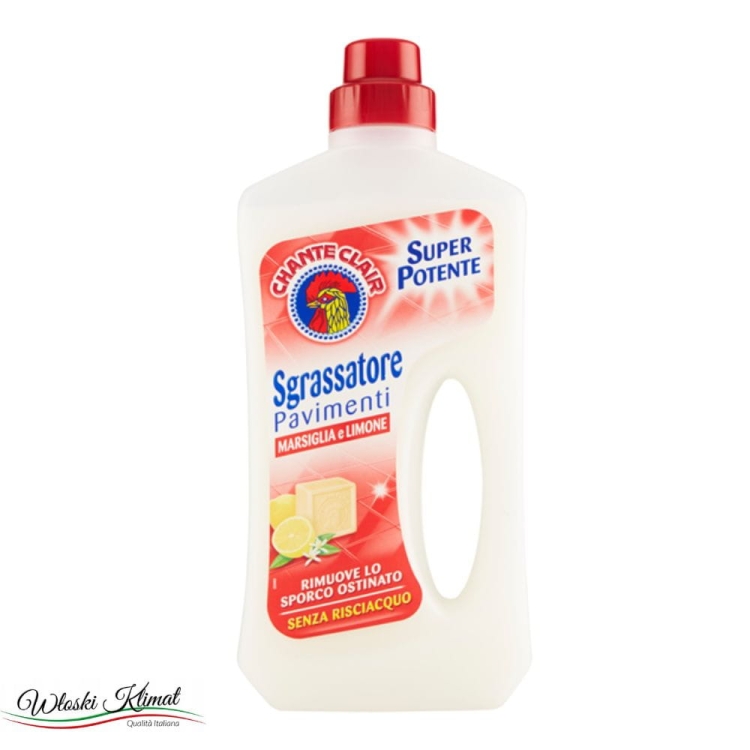 Płyn do mycia podłóg o zapachu Mydła Marsylskiego i Cytryny Pavimenti Marsiglia Limone Chanteclair 750ml EAN: 8015194514853
