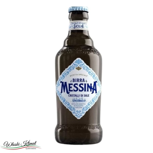 Piwo z kryształkami soli Cristalli di Sale MESSINA 330 ml