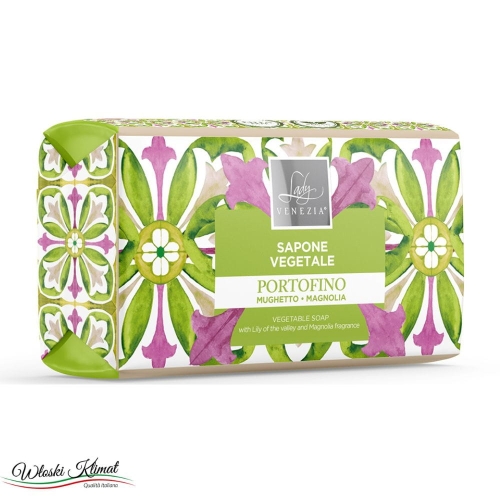 Mydło roślinne w kostce Konwalia i Magnolia Portofino LADY VENEZIA 100g