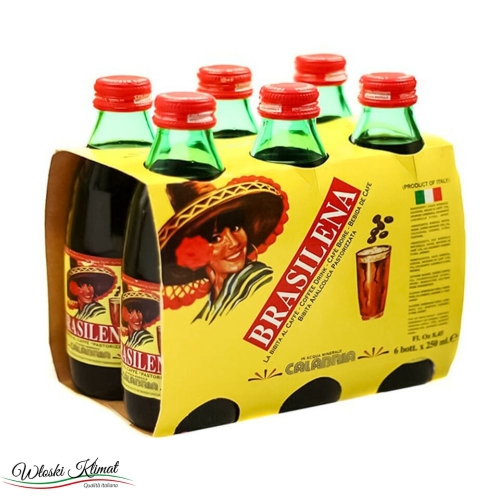 Napój kawowy z Kalabrii Bibita al Caffe Brasilena 6x250ml 8007393000756