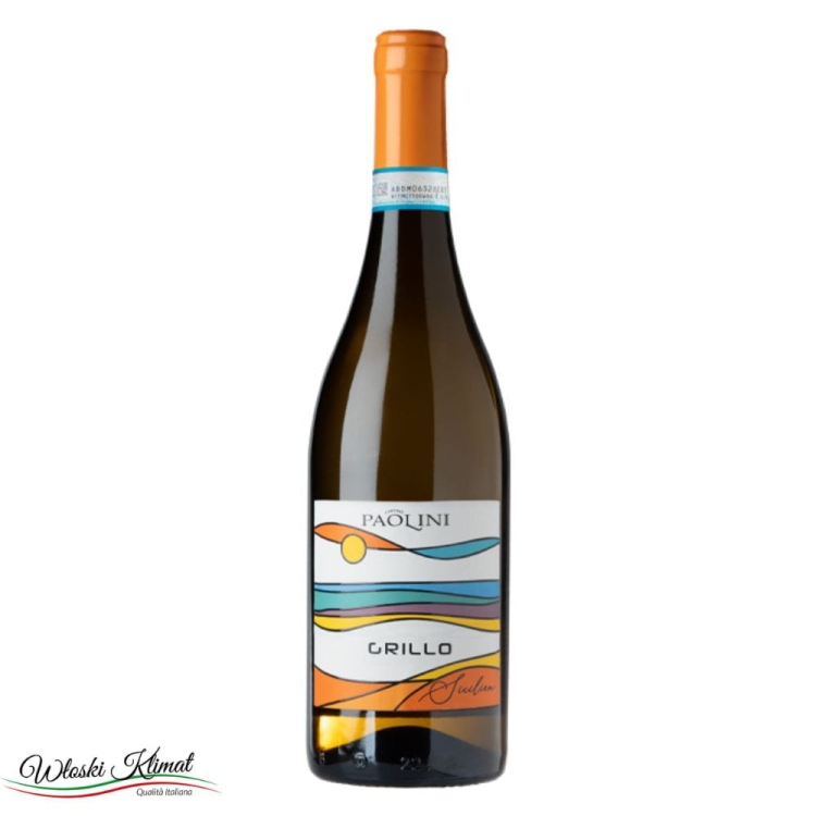 Wino wytrawne białe GRILLO SICILIEN DOC Paolini 750ml Ean: 8017437001281