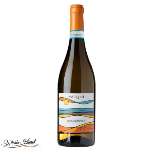 Wino wytrawne białe CHARDONNAY SICILIEN DI SICILIA DOC Paolini 750ml
