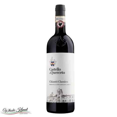 Wino czerwone wytrawne Chianti Classico DOCG Castello di Querceto 750ml Ean: 8022589000044