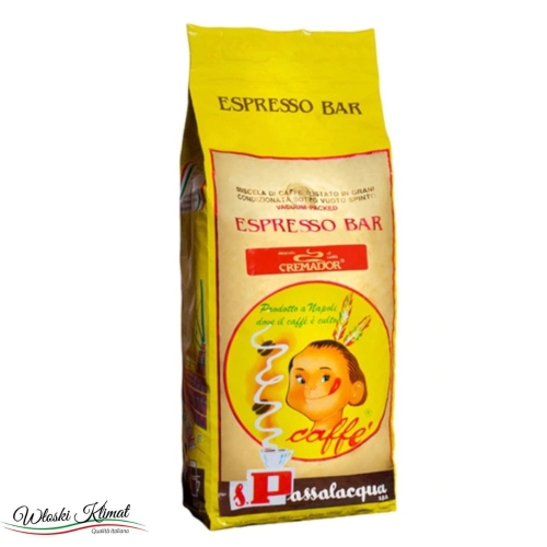 Kawa ziarnista Cremador Passalacqua 1kg Ean: 8003303058114