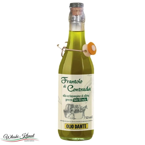 Oliwa z oliwek Extra Vergine niefiltrowana DANTE 750ml  Ean: 8033576193175