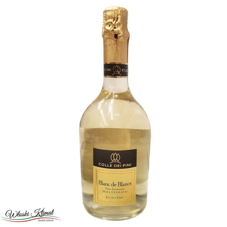 Wino białe musujące Vino Spumante Blanc De Blance MILLESIMATO 750ML