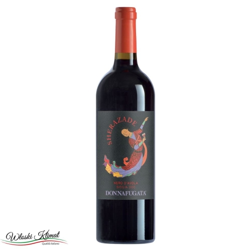 Wino czerwone Sherazade Nero d'Avola Sicilia DOC Donnafugata 750ml Ean 8000852006399