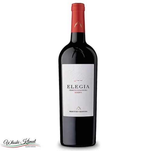 Wino czerwone Elegia Primitivo di Manduria DOP Riserva 750ml Ean 8026290000133