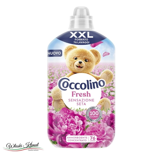 Płyn do płukania koncentrat Sensazione seta fresh COCCOLINO 1750ml Ean 8720181351600