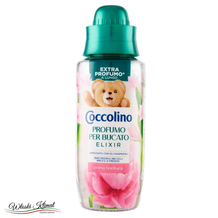 Perfumy do prania Wiosenne Kwiaty Prima Fioritura Elixir COCCOLINO 342ml Ean 8720181496547