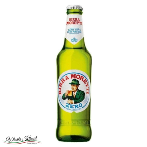 Piwo bezalkoholowe Zero Birra Moretti 330ml Ean 8006890628579