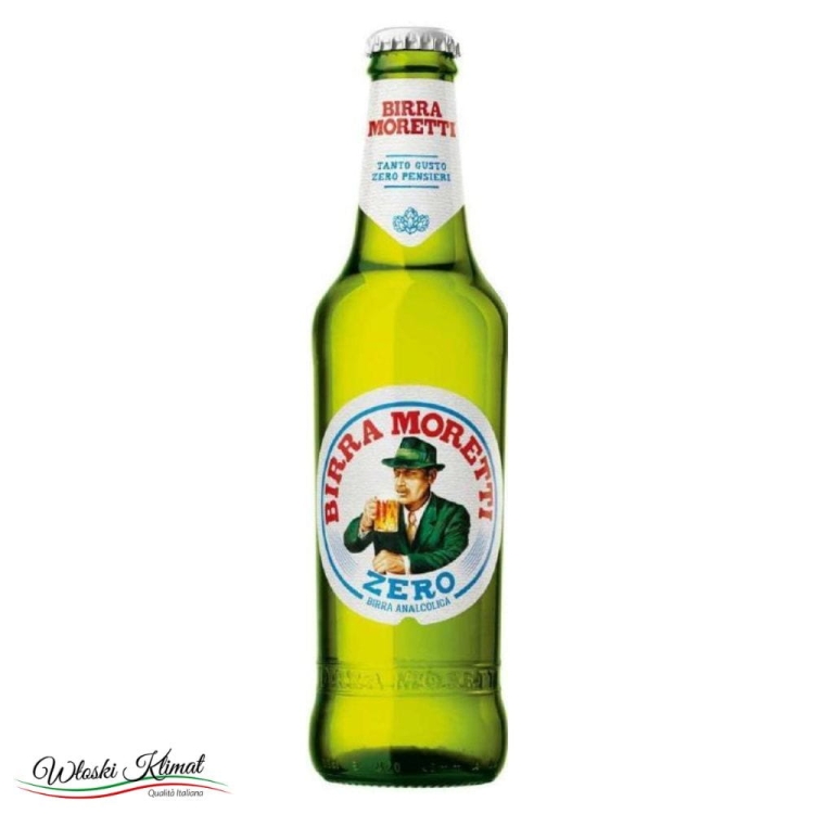Piwo bezalkoholowe Zero Birra Moretti 330ml Ean 8006890628579