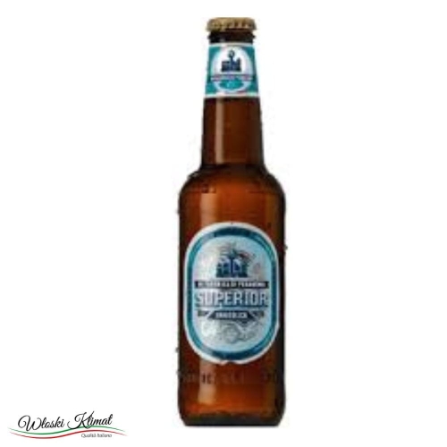 Piwo bezalkoholowe Superior Analcolica Fabbrica in Pedavena 330ml Ean 8023400004050