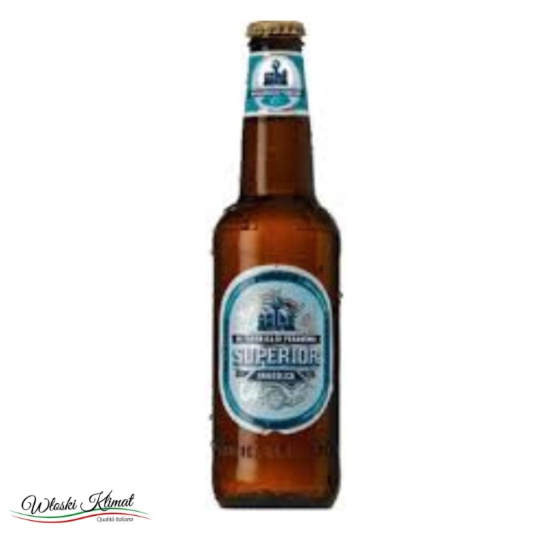 Piwo bezalkoholowe Superior Analcolica Fabbrica in Pedavena 330ml Ean 8023400004050