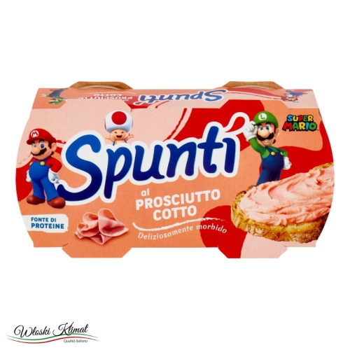 Pasztecik z szynki Prosciutto Cotto Spunti (2x84g) 168g Ean 8001070420141