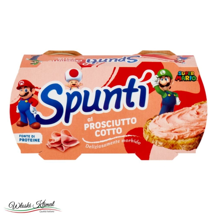 Pasztecik z szynki Prosciutto Cotto Spunti (2x84g) 168g Ean 8001070420141