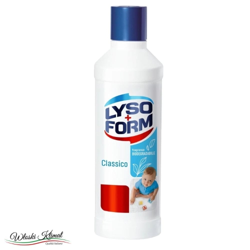 Płyn do mycia podłóg dezynfekujący Classico Disinfetta e Pulisce LYSOFORM 1100ml Ean 8720181404832