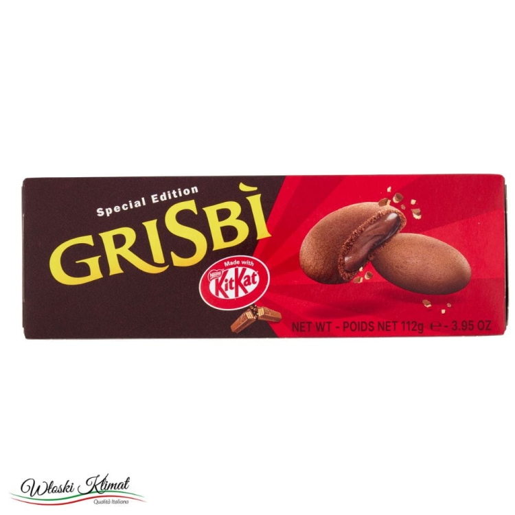 Ciastka z nadzieniem o smaku Kitkat Grisbi 112g Ean 8000350009168