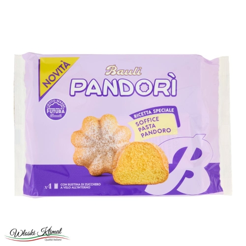 Babeczki małe klasyczne Pandorini x4 Bauli 150g Ean 8001720442721