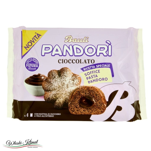 Babeczki małe kakaowe Pandorini al Cacao x4 Bauli 150g Ean 8001720442721