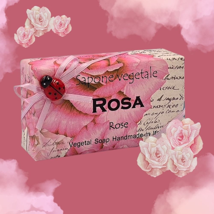 Mydło roślinne Róża Rosa Etienne 200g