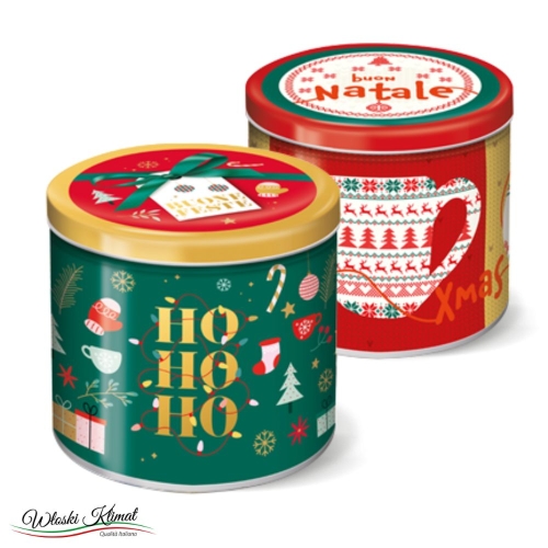 Włoska babka Panettone w Świątecznej Puszce Balocco 750g Ean: 8001100062518