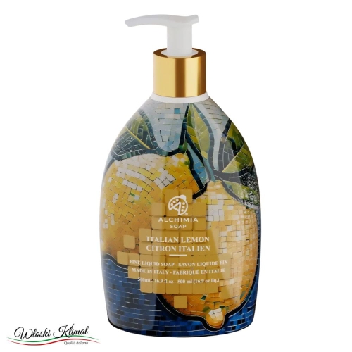 Mydło w płynie Cytryny Lemon Mosaic ALCHIMIA 500ml
