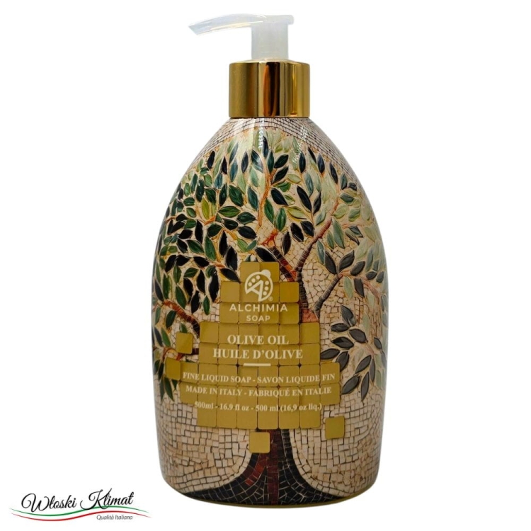 Mydło w płynie Oliwki Olive Oil Mosaic ALCHIMIA 500ml