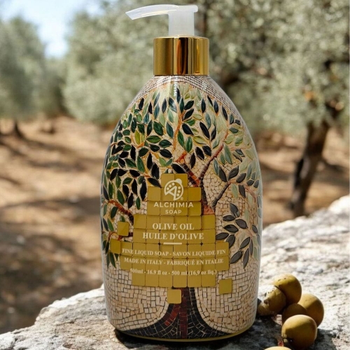 Mydło w płynie Oliwki Olive Oil Mosaic ALCHIMIA 500ml