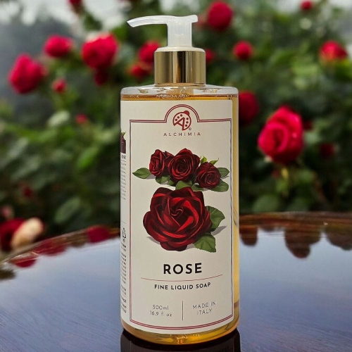 Mydło w płynie Róża Rose Fiorentina ALCHIMIA 500ml