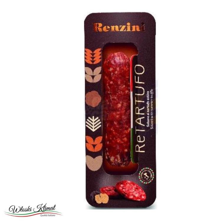 Kiełbasa Salami długodojrzewająca z Dzika i Trufli Cinghiale al Tartufo RENZINI 180g