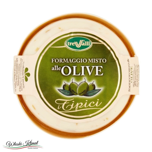 Ser z oliwkami Formaggio misto alle Olive Trevalli 180g