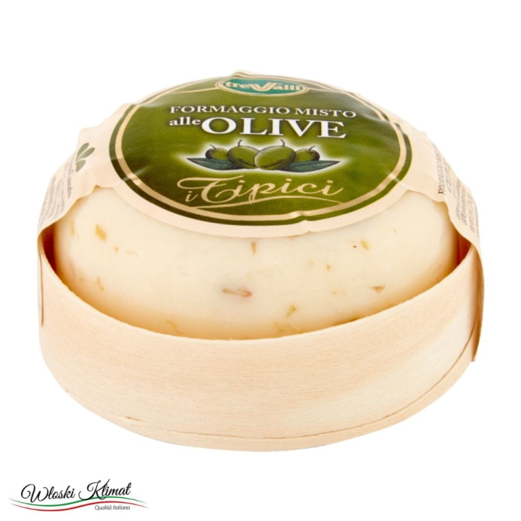 Ser z oliwkami Formaggio misto alle Olive Trevalli 180g