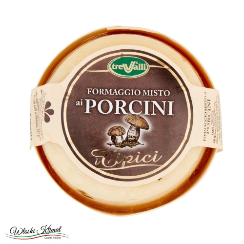 Ser z Prawdziwkami Formaggio misto ai Funghi Porcini Trevalli 180g