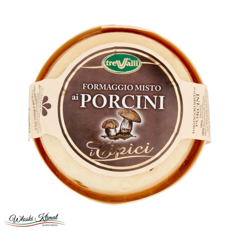 Ser z Prawdziwkami Formaggio misto ai Funghi Porcini Trevalli 180g