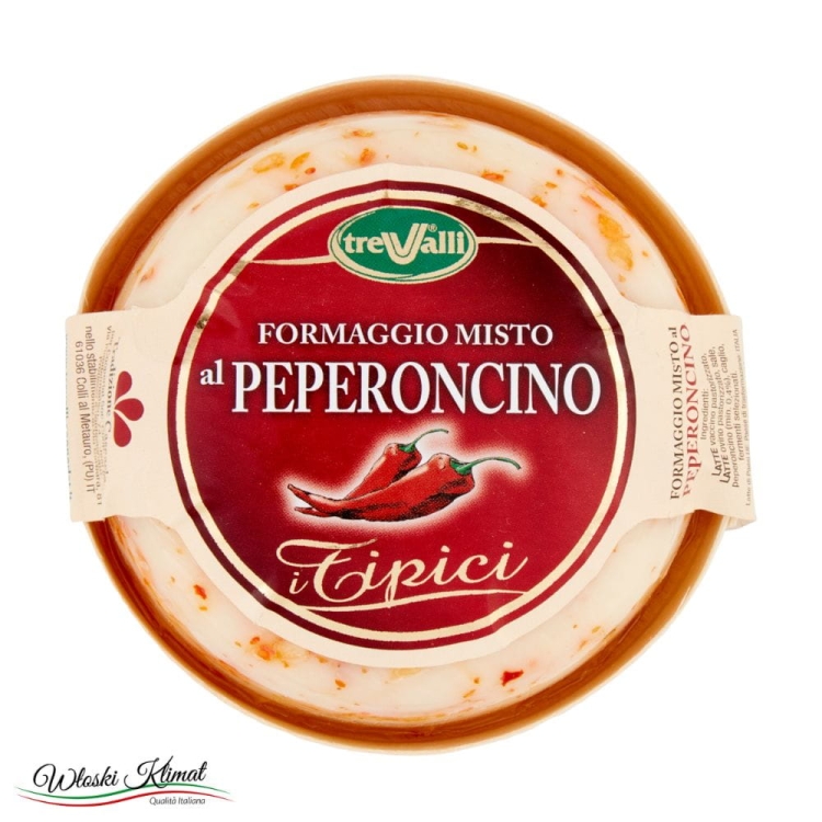 Ser z Papryczką Chilli Formaggio misto al Peperoncino Porcini Trevalli 180g