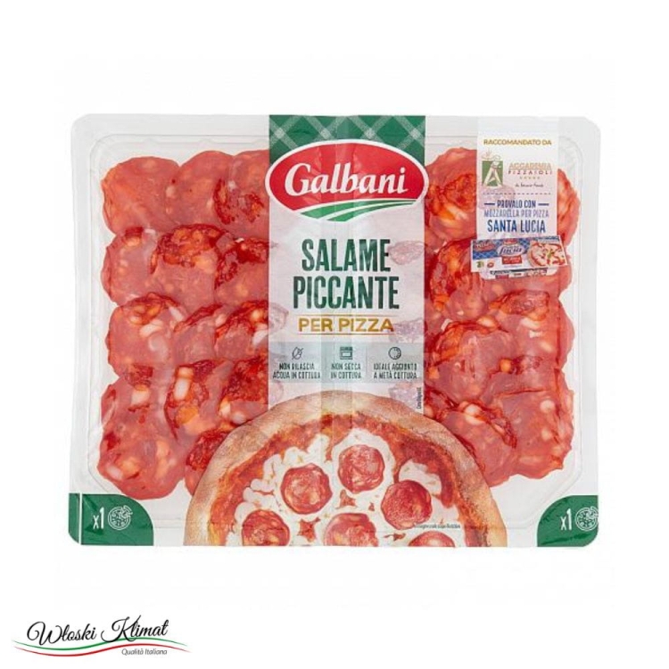 Salami Pikantne na Pizzę Salame Piccante per Pizza Galbani (2x40g) 80g