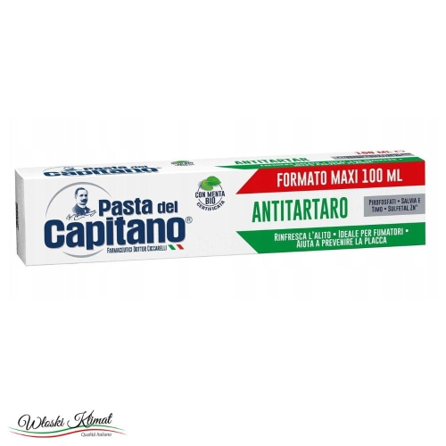 Pasta do zębów Antitartare Pasta del Capitano 100ml