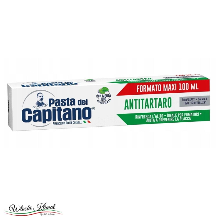 Pasta do zębów Antitartare Pasta del Capitano 100ml