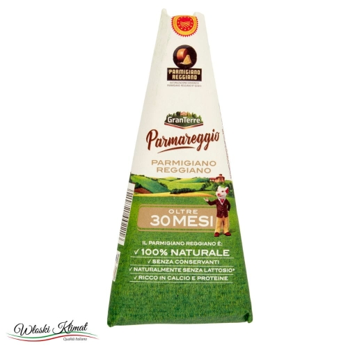 Ser w kawałku 30 msc Parmigiamo Reggiano Parmareggio 250g 8010721002216