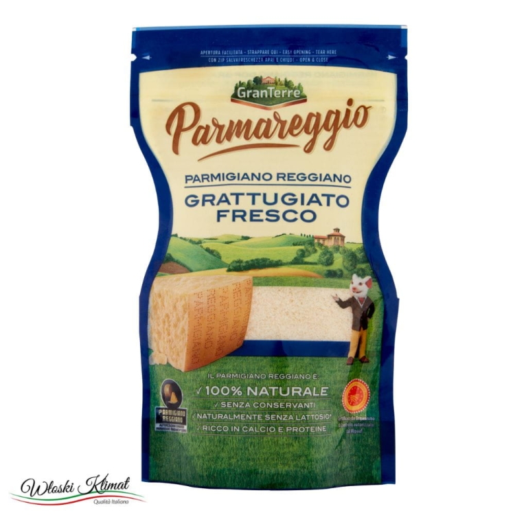 Ser tarty Parmezan 12 msc Parmigiamo Reggiano Parmareggio 100g 8010721000144