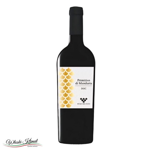 Wino czerwone Primitivo di Manduria DOC Pumo del Fato 750ml