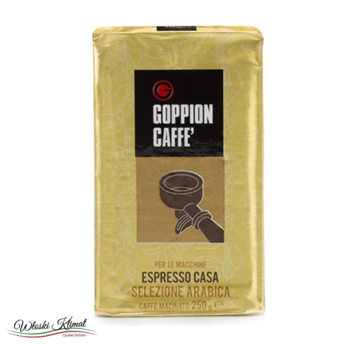 Kawa mielona 100% Arabica Espresso Casa GOPPION CAFFE 250g 8009360000318