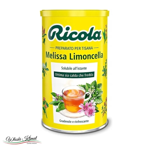 Herbata ziołowa granulowana Tisana Melissa Limoncella Ricola 200g 7610700603055