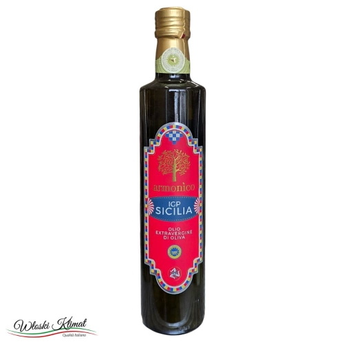 Oliwa z oliwek Extra Vergine sycylijska Sicilia IGP Geraci 500ml Ean: 8032584313490