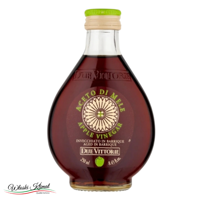 Ocet jabłkowy Aceto di Mele Invecchiato Due Vittorie 250 ml Ean: 8022734111885
