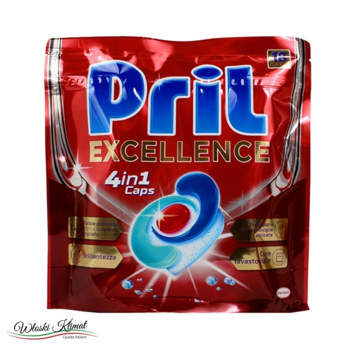 Kapsułki do zmywarki 18 szt. Excellence 4 in 1 Pril 325,8g