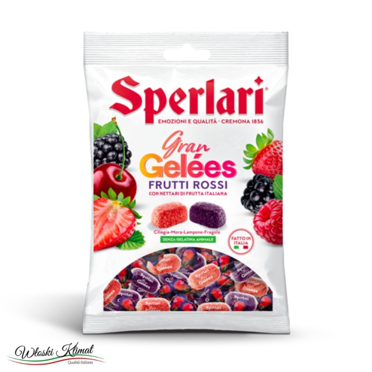 Cukierki Gran Gele Frutti Rossi Sperlari 175 g